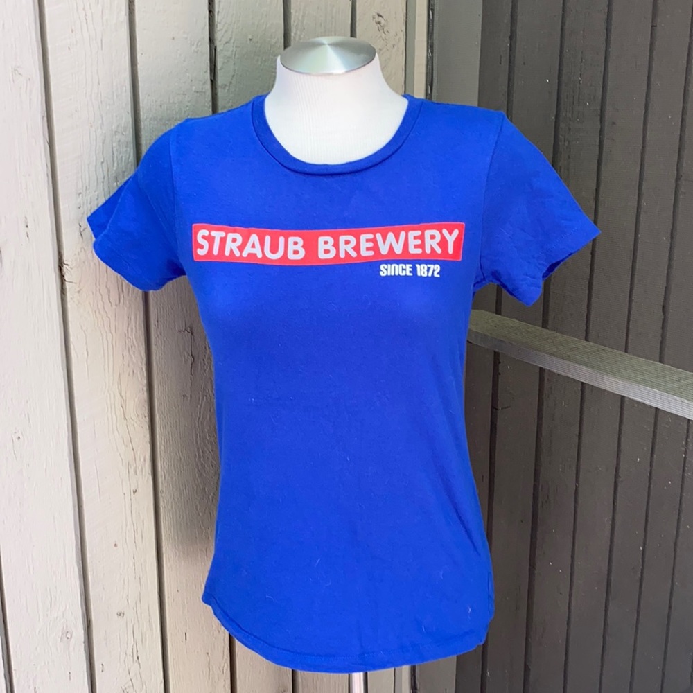 Straub Brewery Women’s Tshirt (sz S)